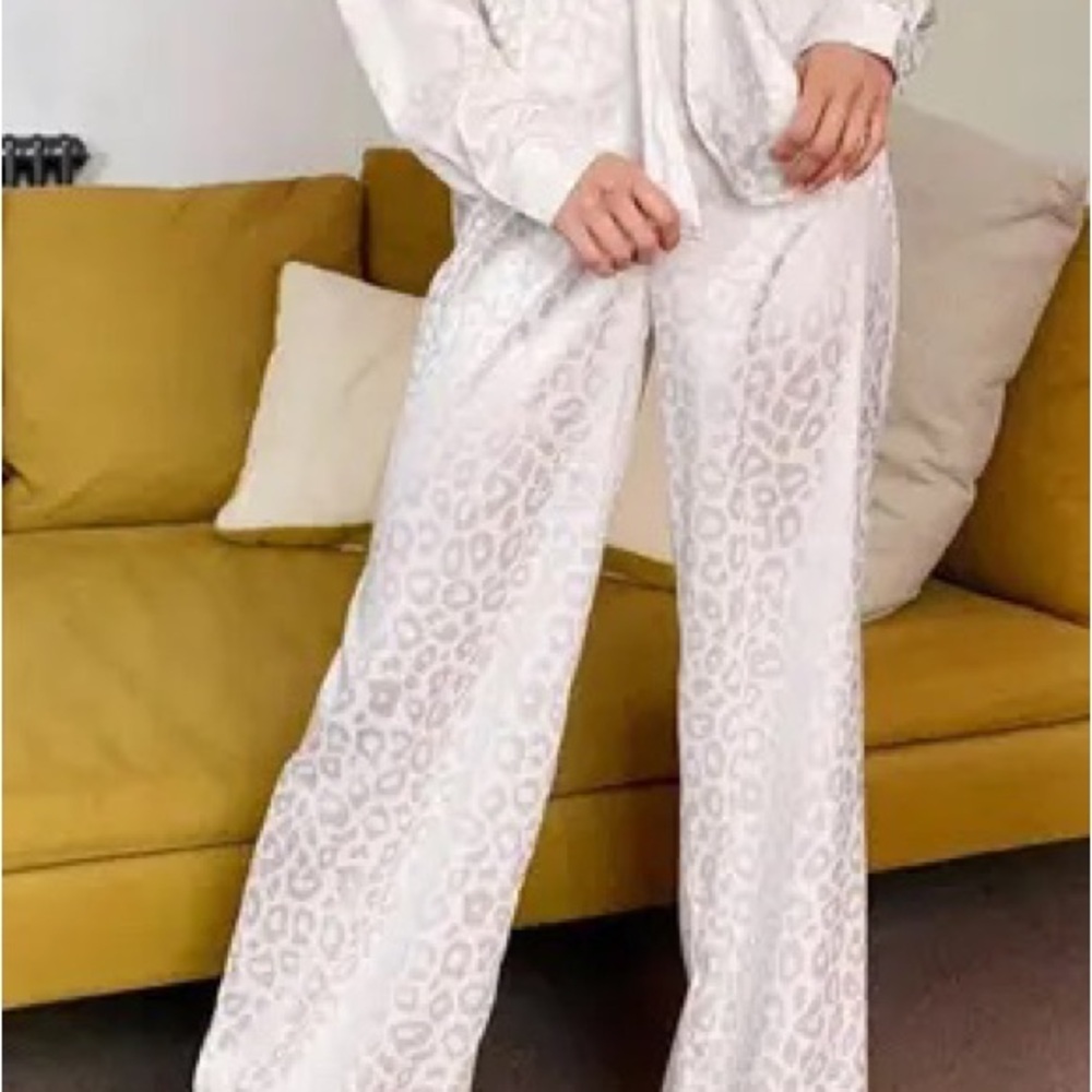 Nasty Pig White Leopard Jumpsuit